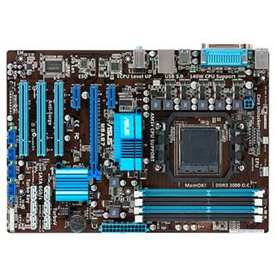 ASUS M5A87 AMD 870 AM3+ Motherboard : image 2