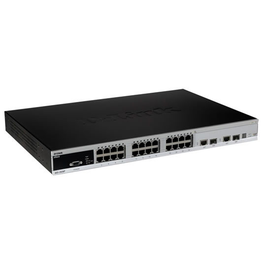 D-Link DES-3528P 24 Port L2+ Ethernet Stacks : image 1