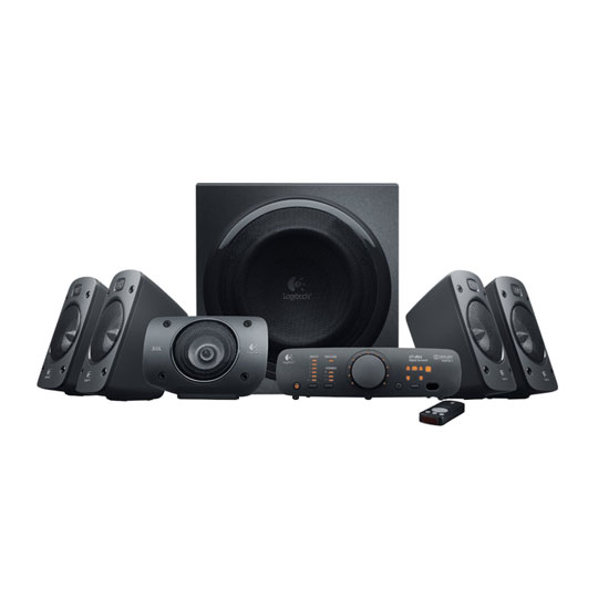 Z906 Logitech Stereo Speakers 3D 5.1 Dolby Surround Sound 500W : image 1
