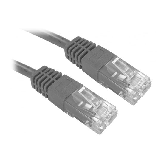 Xclio CAT6A 10M Snagless Moulded Gigabit/10GbE Ethernet Cable RJ45 Grey