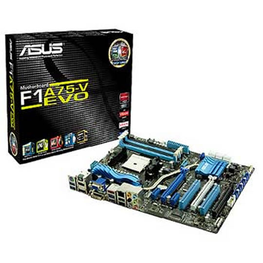 ASUS F1A75-V EVO AMD A75 Socket FM1 Motherboard : image 1