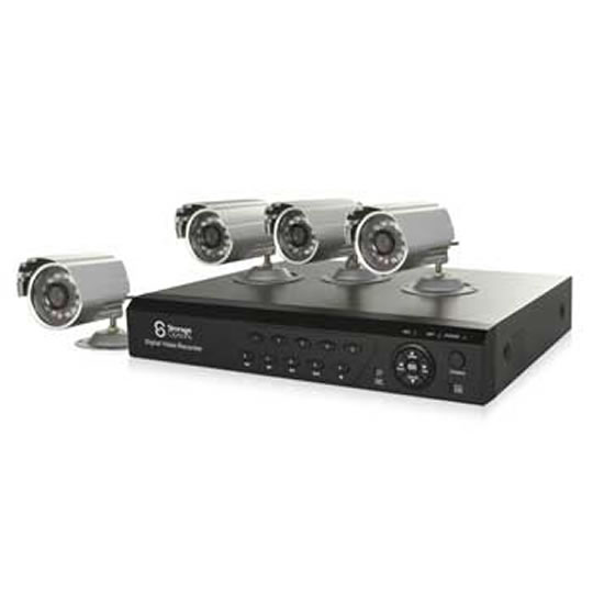 Storage Options CCTV Kit 500GB DVR + 4 Cameras : image 1