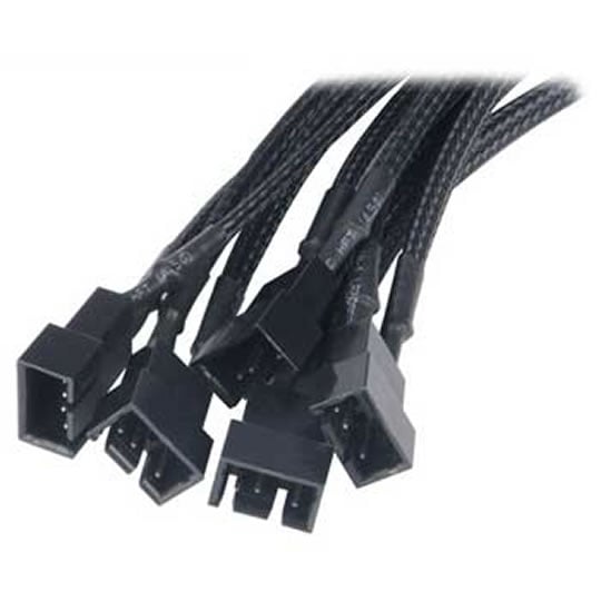 FLEXA FP5 Supports 5 PWM 4pin or 3 pin fans from a single motherboard Fan header powered Molex