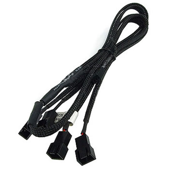 60cm 3Pin Molex to 4x 3Pin Molex Y-Cable : image 1