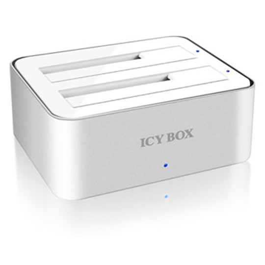 Icy Box USB 3.0 HDD Quickport - 2 Bay desktop docking Station : image 1