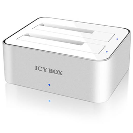 Icy Box USB 3.0 HDD Quickport - 2 Bay desktop docking Station : image 2