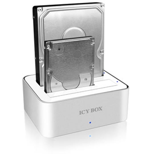 Icy Box USB 3.0 HDD Quickport - 2 Bay desktop docking Station : image 4