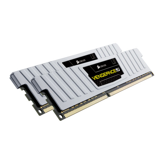 Corsair Memory Vengeance LP Arctic White 8GB DDR3 1600 MHz CAS 9 XMP Dual Channel Desktop : image 1