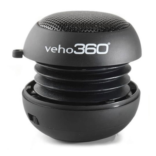 Veho VSS-001-360 360 Portable Capsule Speaker 3.5mm Jack PC/MAC : image 2