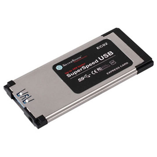 Silverstone EC02 Ultra Slim USB 3.0 Express Card Adapter : image 1