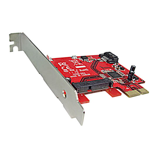 SATA to mSATA adapter Card PCIe from Lycom PE-115m : image 1