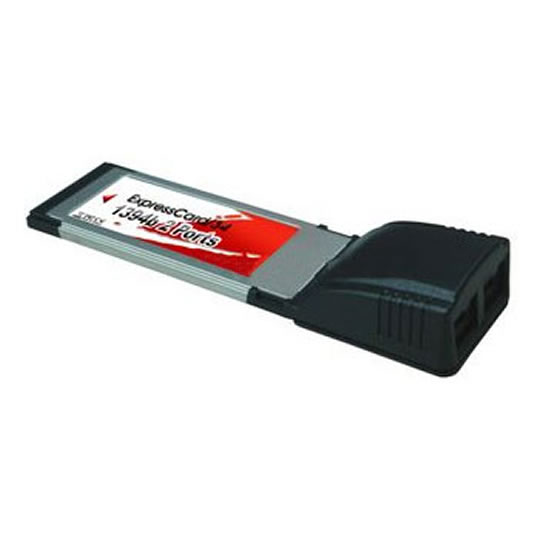 Lycom EK-114 2 Port Firewire 800 (1394B) ExpressCard/34 Adapter for Notebooks PC/MAC : image 1