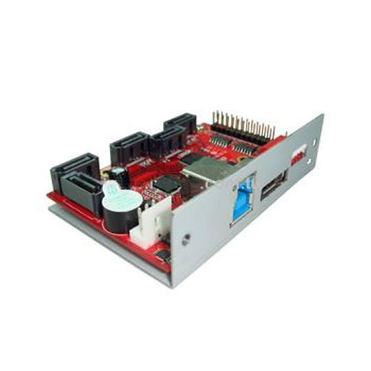 Lycom UB-208RM USB3.0 & eSATA to 5 Driver H/W RAID Adapter : image 1