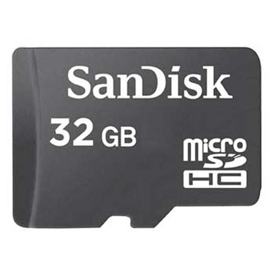 SanDisk microSDHC Card - 32GB : image 1