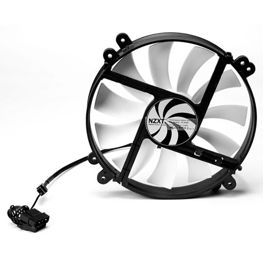 NZXT FS200RB 11 Blade Rifle Bearing 200mm Silent Case Fan LN40866