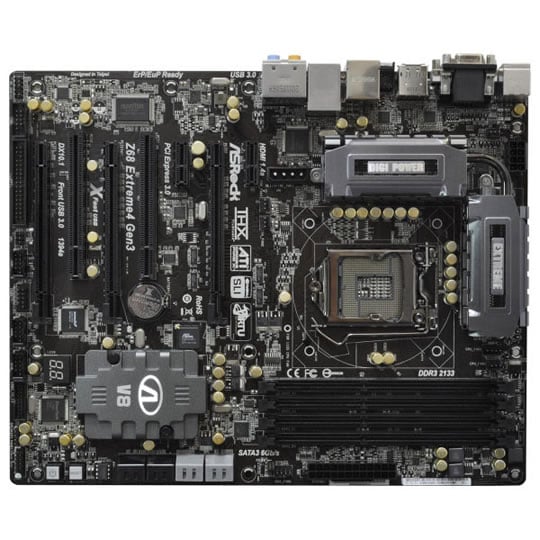 Mb405 ASRock Z68M/USB3 LGA1155/DDR3/microATX 中古品