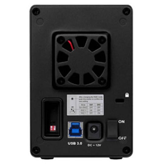 Silverstone SST-DS321B External Dual Bay 3.5" Enclosure : image 4