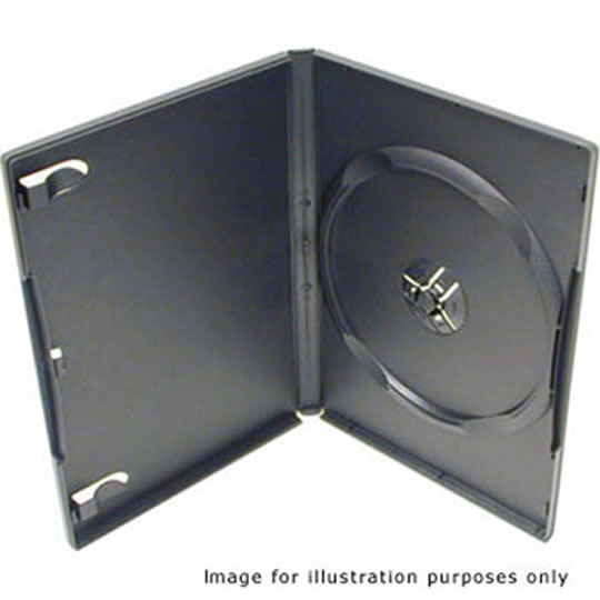 Amaray DVD Case Black for a single disc : image 1