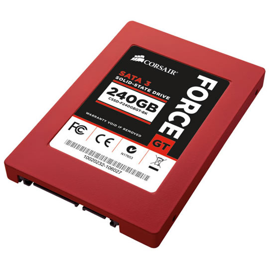 240GB SSD Corsair Force Series GT SATA III - 6Gb/s Solid State Drive : image 1