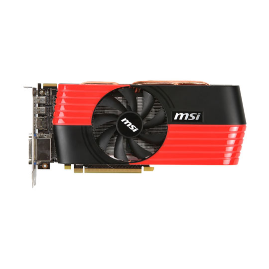 MSI HD 6870 OC AMD Radeon Graphics Card - 1GB : image 2