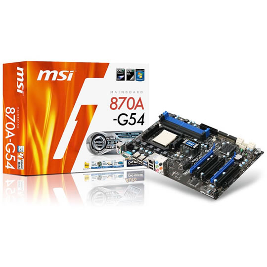 MSI 870A-G54-FX Motherboard : image 1