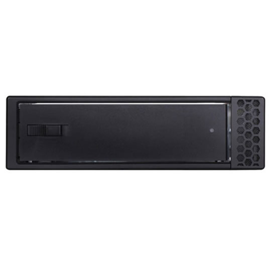 Silverstone SST-FP57B Hotswap Bay Adapter - 5.25" to 3.5" - BLACK : image 2