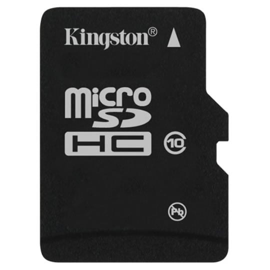 Kingston High Speed Class 10 32GB Micro SD Memory Card + SD Adaptor : image 1