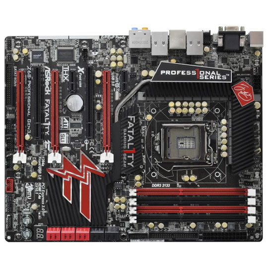 ASRock Fatal1ty Z68 Professional Gen3 Intel Z68 Socket 1155 Motherboard : image 2
