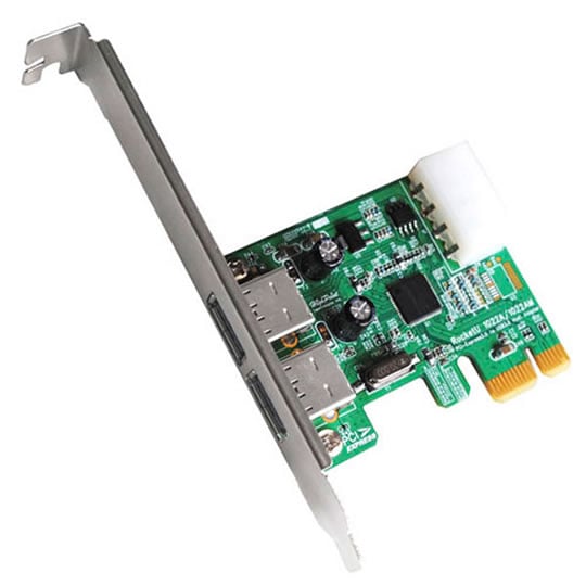 2 port External USB 3.0 Adaptor card Supports up to 4 external USB enclosures, HDD/SSD : image 2