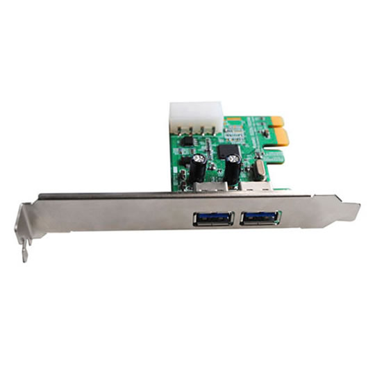 2 port External USB 3.0 Adaptor card Supports up to 4 external USB enclosures, HDD/SSD : image 3