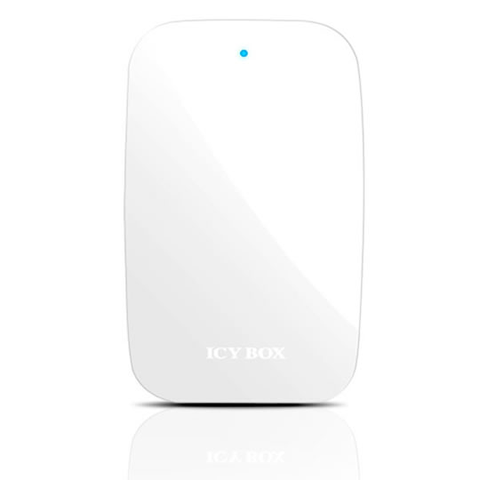 FireWire 800 & USB 3.0 2.5" SATA enclosure in Piano White Icy box IB-288StU3Eb-H : image 2