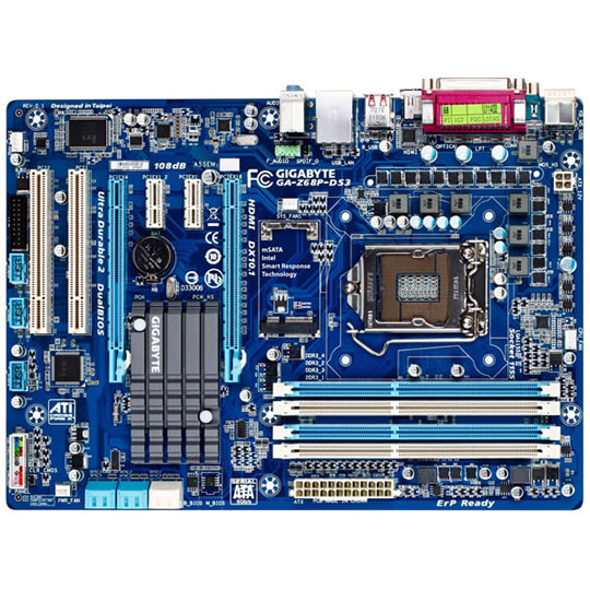Gigabyte GA-Z68P-DS3  Intel Z68 Socket 1155 Motherboard : image 2