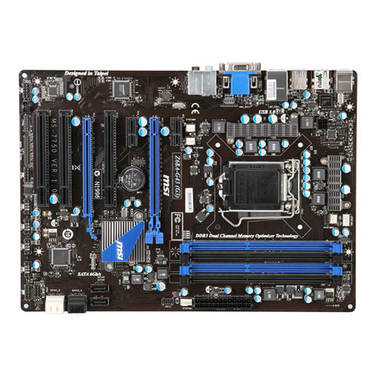 MSI Z68A-G43 (G3) Intel Z68 Socket 1155 Motherboard : image 2