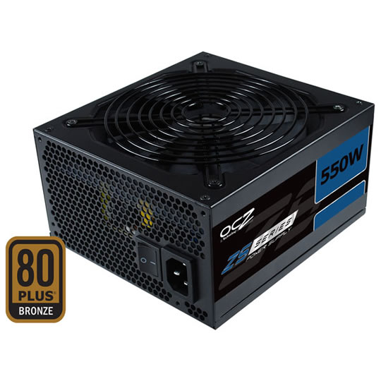 OCZ ZS Series 550W 80 Plus Bronze Power Supply (PSU) : image 1