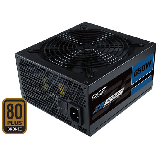 OCZ ZS Series 650W 80+ Bronze Power Supply (PSU) : image 1