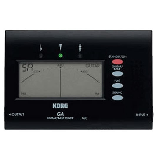 Korg GA40-BK Guitar Tuner : image 1