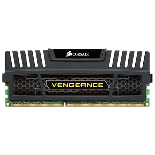 Corsair Memory Vengeance Jet Black 8GB DDR3 PC3-12800 (1600) Dual Channel Desktop : image 1