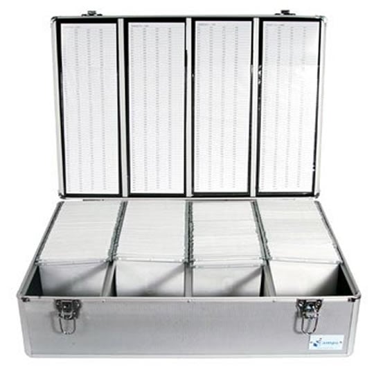CD/DVD Carry Cases (Dj Style) x800 Disc Capacity Pro Quality Aluminum : image 1