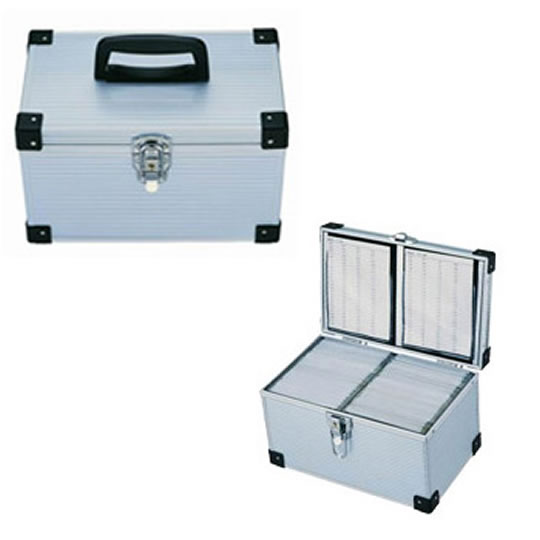DJ Stile Carry Case for CD/DVD/BD 200 Capacity Aluminum : image 1