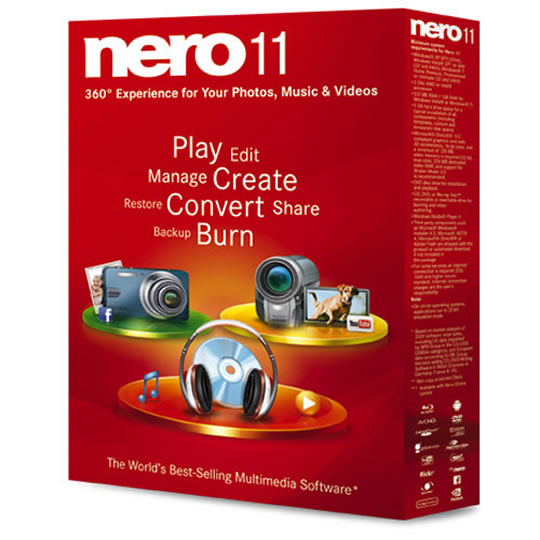 Nero 11 Media Suite  *See LN47058 for Nero v12 : image 2