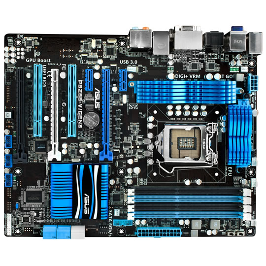 ASUS P8Z68-V/GEN3 Intel Z68 Socket 1155 Motherboard : image 2