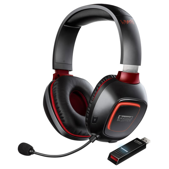 Creative SB Tactic 3D Wrath Wireless Headset : image 1
