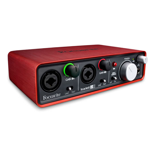 Focusrite Scarlett 2I2 Audio Interface : image 1