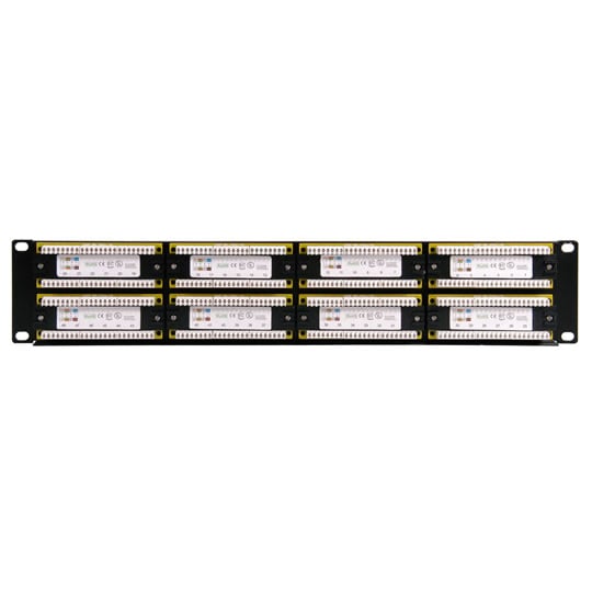 CAT6 48 port patch Panel for 19" rackmount