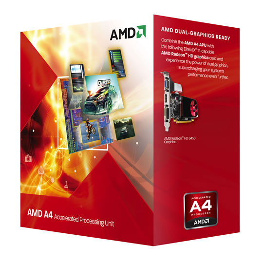 AMD APU A4 - 3300 Dual Core Processor : image 1