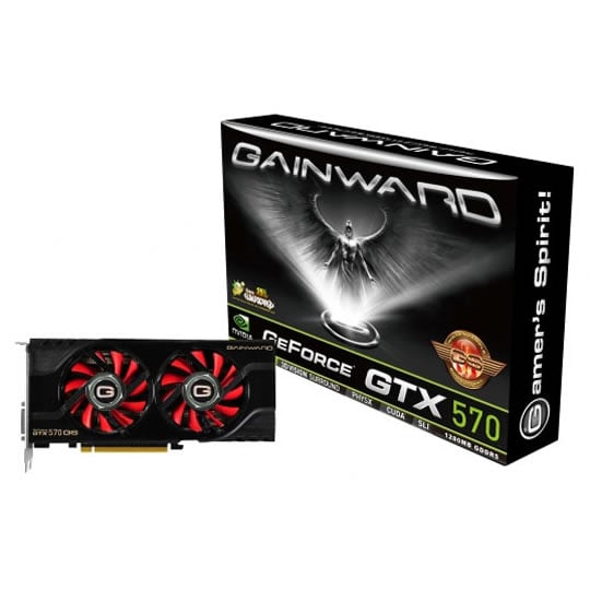 Gainward 1280MB GeForce GTX 570 Golden Sample NVIDIA Graphics Card : image 1