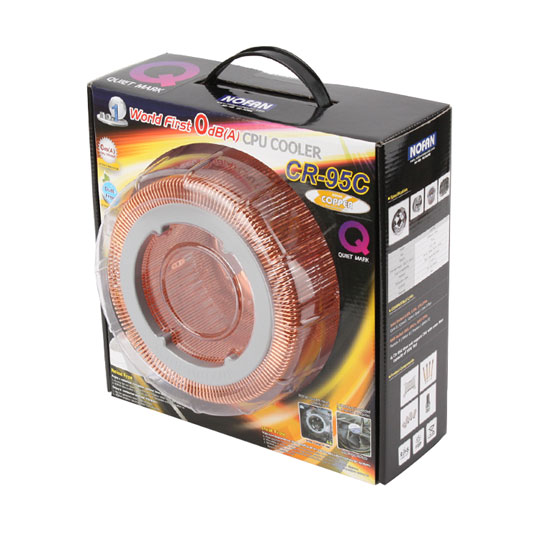 Nofan CR-95C Copper IcePipe Fanless CPU Cooler 95W : image 2
