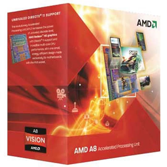 AMD APU A8 - 3800 Socket FM1 Quad Core Processor : image 1