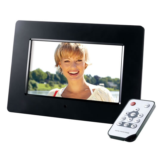 Intenso 7" PHOTOAGENT Digital Photo Frame with Remote : image 1