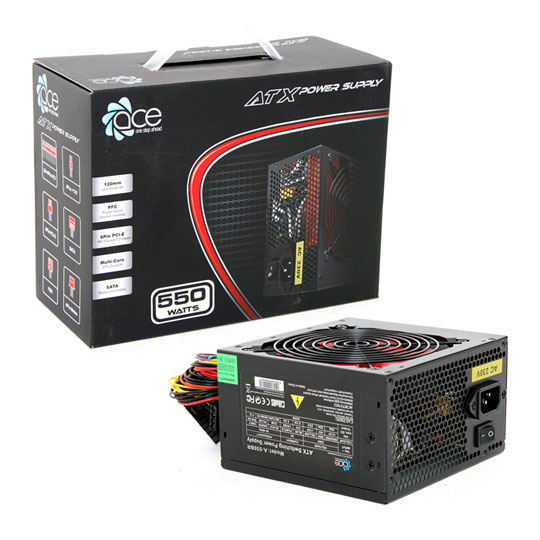 Ace 550W Power Supply : image 1